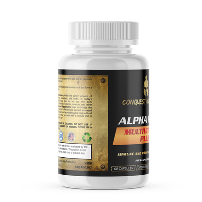 Alpha Male Multivitamin Plus - 60 Veggie Capsules