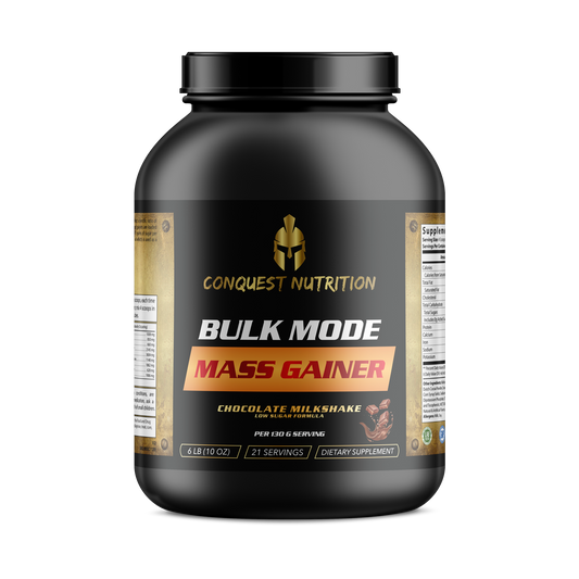 Bulk Mode  Mass Gainer Chocolate Milkshake Flavor with Low Sugar - 6lbs