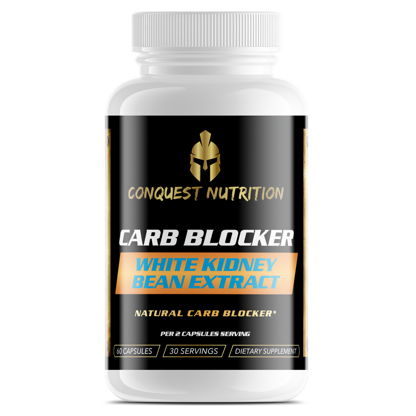 White Kidney Bean Extract Carb Blocker - 60 Veggie Capsules