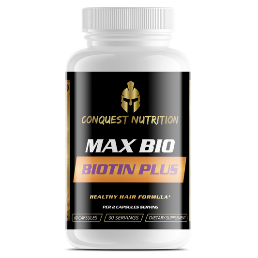 Max Bio Biotin Plus - 60 Veggie Capsules