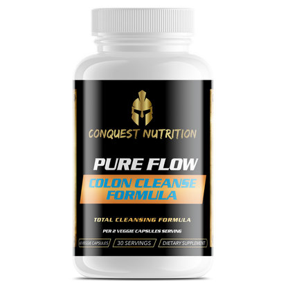 Pure Flow Colon Cleanse Formula - 60 Veggie Capsules