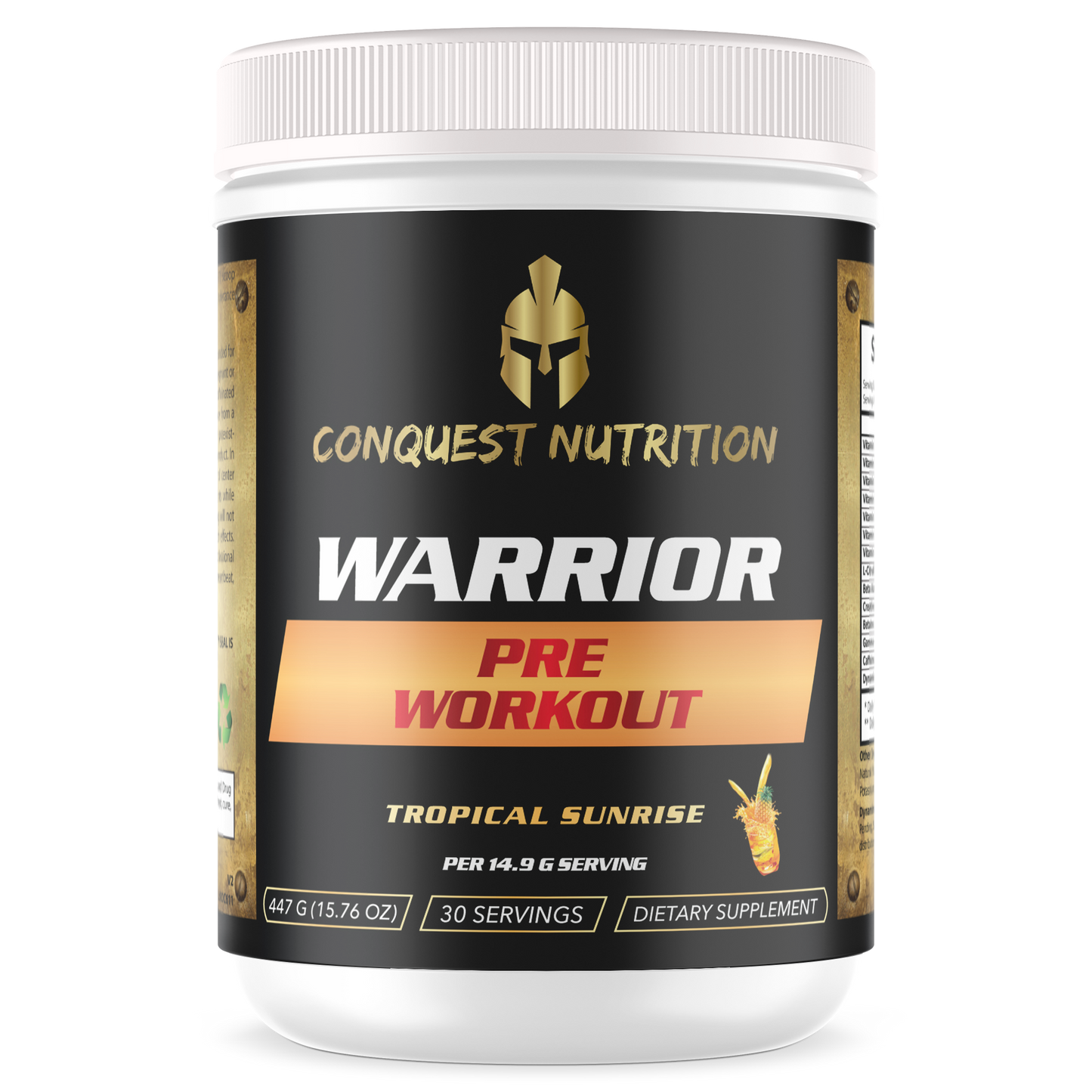 Warrior Pre-Workout Tropical Sunrise Flavor - 30 Servings