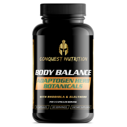 Body Balance Adaptogen Herb Botanicals - 90 Veggie Capsules