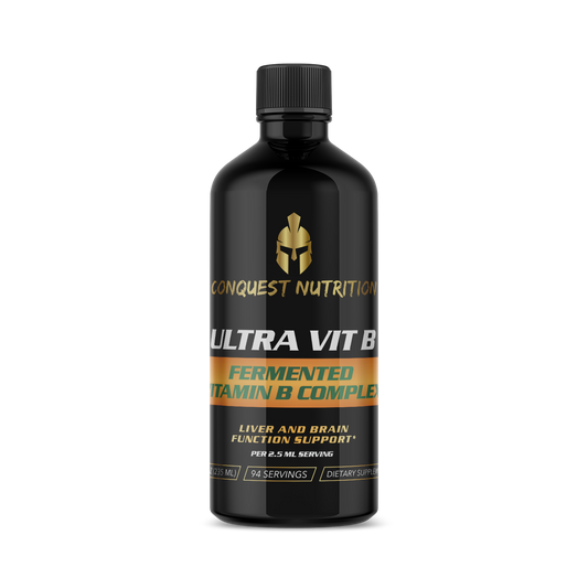 UltraVit B Fermented Vitamin B Complex 8 fl oz - 94 Servings Vegan Friendly