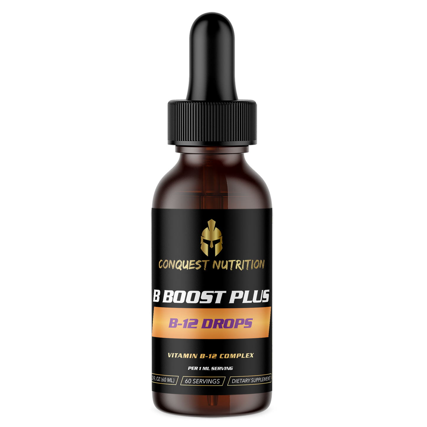 B Boost Plus B-12 Drops 2oz - Vegan Friendly