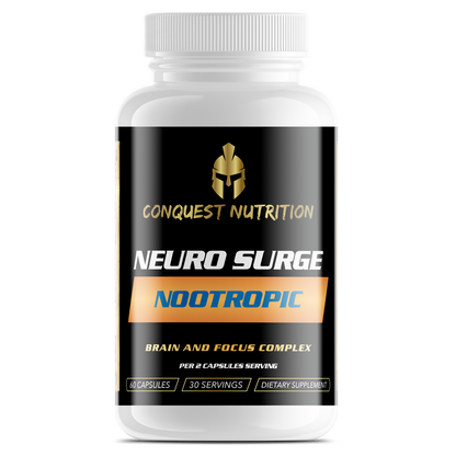 Neuro Surge Nootropic Brain and Focus Complex - 60 Veggie Capsules