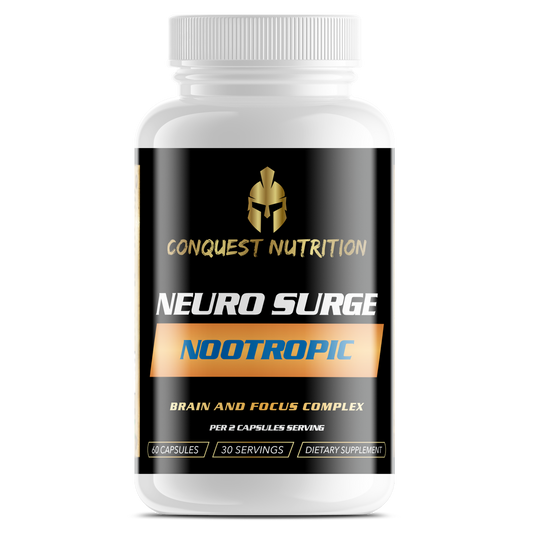 Neuro Surge Nootropic Brain and Focus Complex - 60 Veggie Capsules