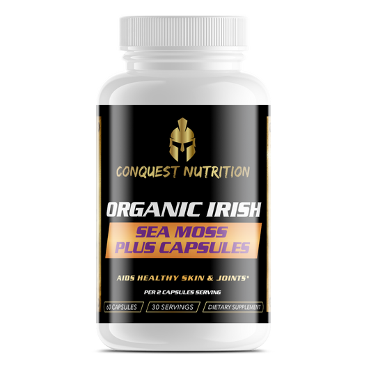 Organic Irish Sea Moss Plus Capsules - 60 Veggie Capsules