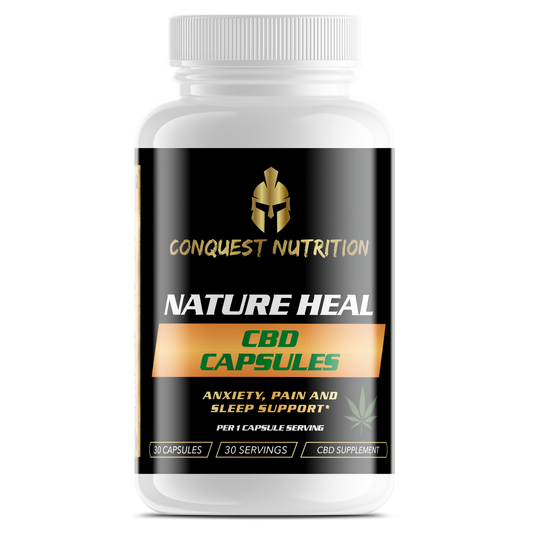 Nature Heal CBD Capsules – CBD Supplement 300mg - 30 capsules