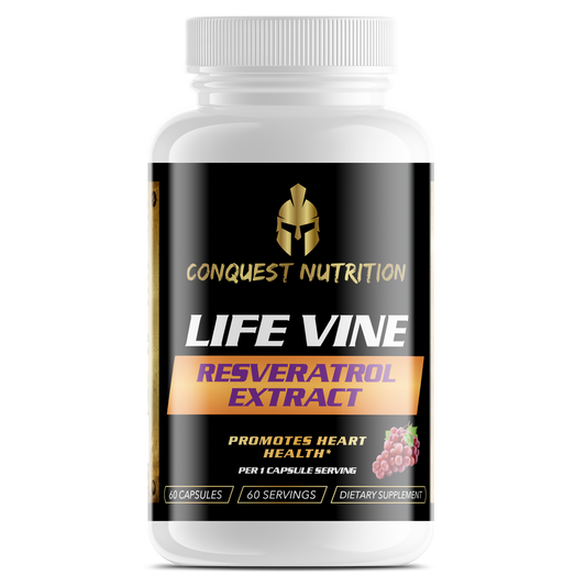 Life Vine Resveratrol Extract - 30 Veggie Capsules