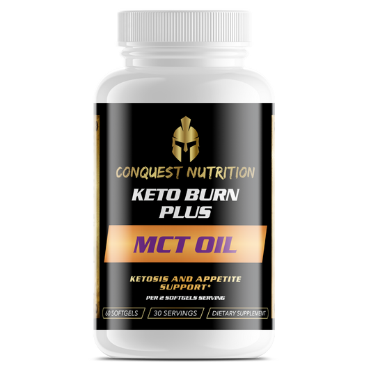 Keto Burn Plus MCT Oil - 60 Soft Gels