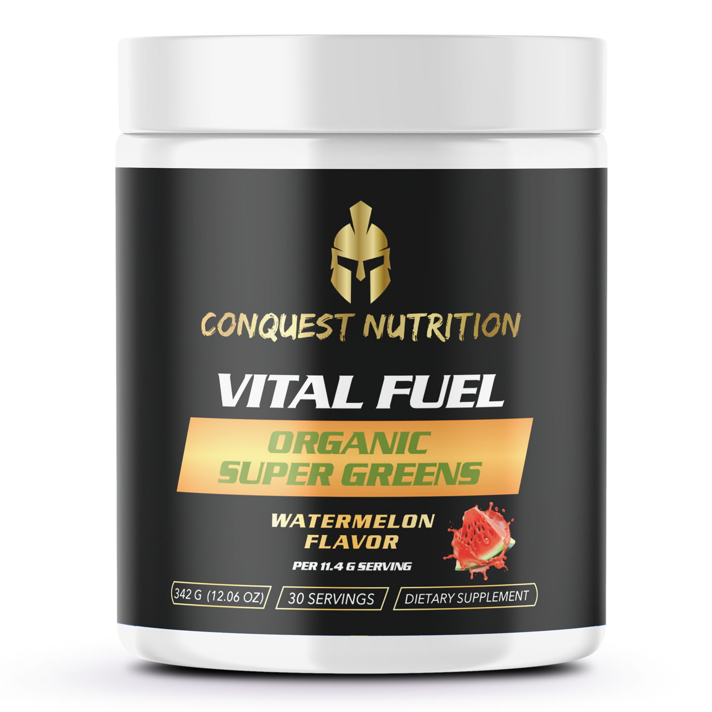 Vital Fuel Organic Super Greens Watermelon Flavor - 30 Servings