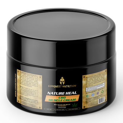 Nature Heal CBD Muscle Cream – Full Spectrum 500mg (4 oz) Vegan Friendly