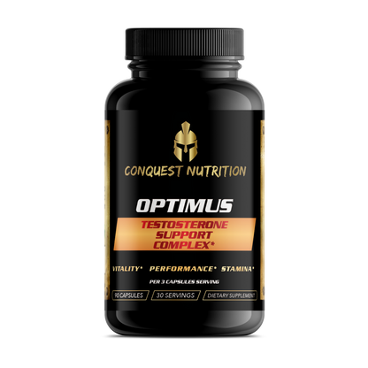 Optimus Natural Testosterone Booster for Men - 90 Veggie Capsules