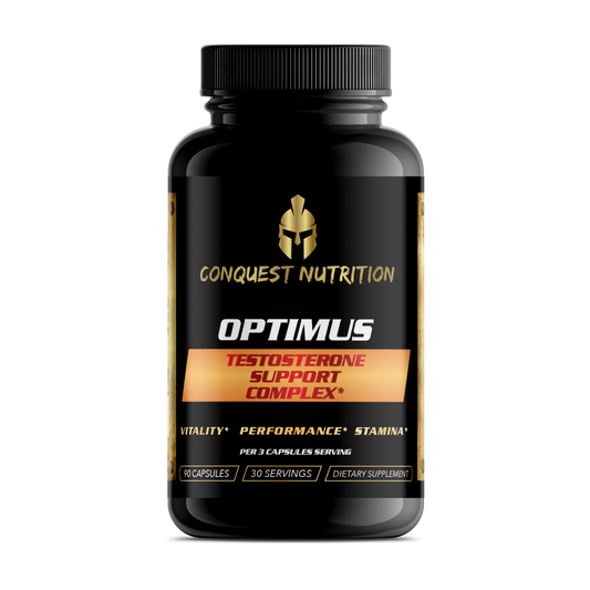 Optimus Natural Testosterone Booster for Men - 90 Veggie Capsules