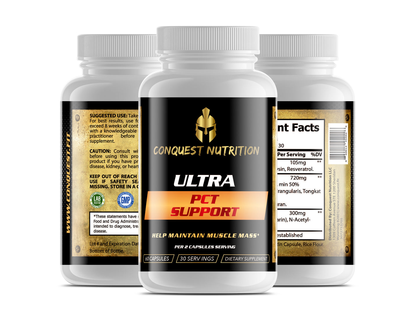 Ultra PCT Support - 60 capsules